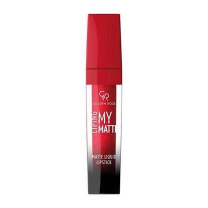 Golden Rose Liping My Matte Liquid Lipstick: #11 - Long-Lasting, Comfortable, Non-Drying Matte Lip Color