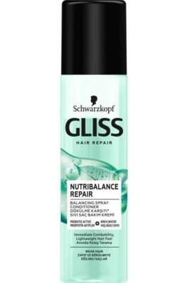 Gliss NutriBalance Repair Hair Cream 200ml - Nourishing Prebiotic Hair Treatment for Damaged Hair