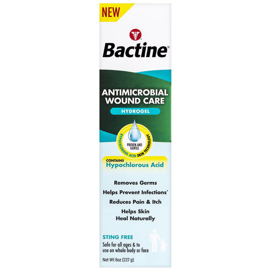 Bactine Antimicrobial Wound Care Hydrogel 8oz