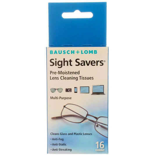 Bausch & Lomb Sight Savers Pre-Moistened Lens Cleaning Tissues