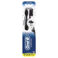 Oral-B Advanced Whitening Charcoal Medium Toothbrushes Value Pack 2 Each