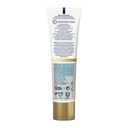 Dove Bond Intense Repair Leave-In Hair Conditioner: Reverse Damage, Peptide Repair & Heat Protection for Silky, Strong Hair