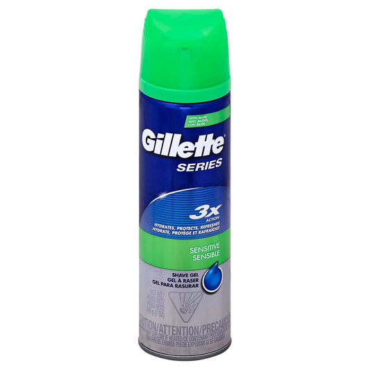 Gillette Series Sensitive Soothing With Aloe Vera Men's Shave Gel