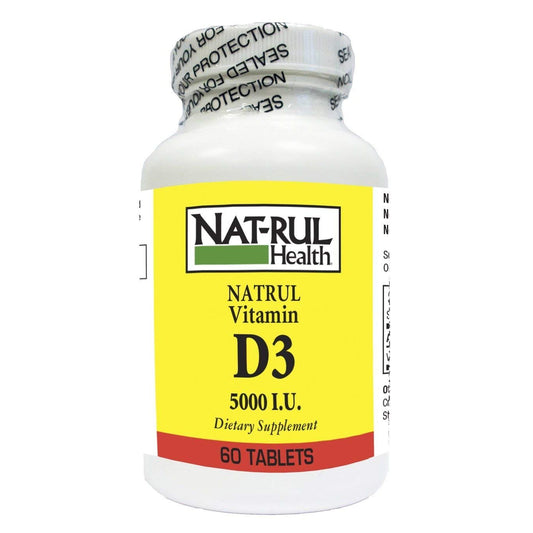 Natrul Health Vitamin D 5000 I.U Tablets
