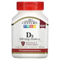 21st Century Vitamin D3 10000 IU Tablets 110 Ct