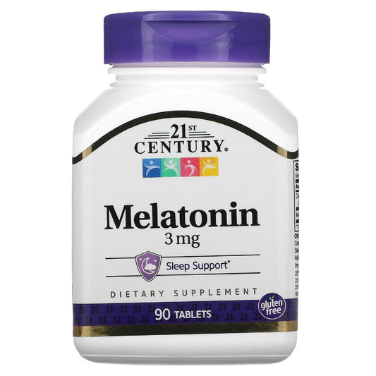 21st Century Melatonin 3 Mg, Tablets 60 Ct