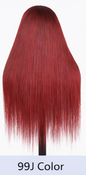 Black 24' Bomb Funmi Curly 6 Inch Deep Part Hairline Thick Layered Bouncy Glueless Pre-Cut Lace Wig