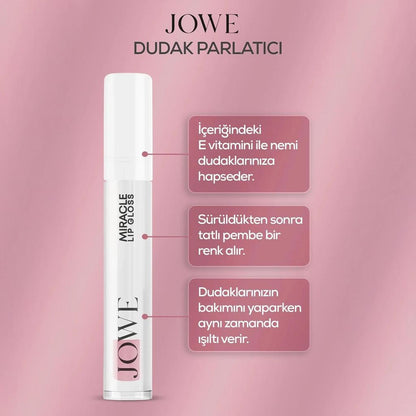 Jowe Miracle Color Changing Lip Gloss for Hydrated Shine 6ml