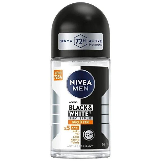 Nivea Men 72-Hour Anti-Perspirant Roll-On Deodorant for Men - Long Lasting Odor & Sweat Protection