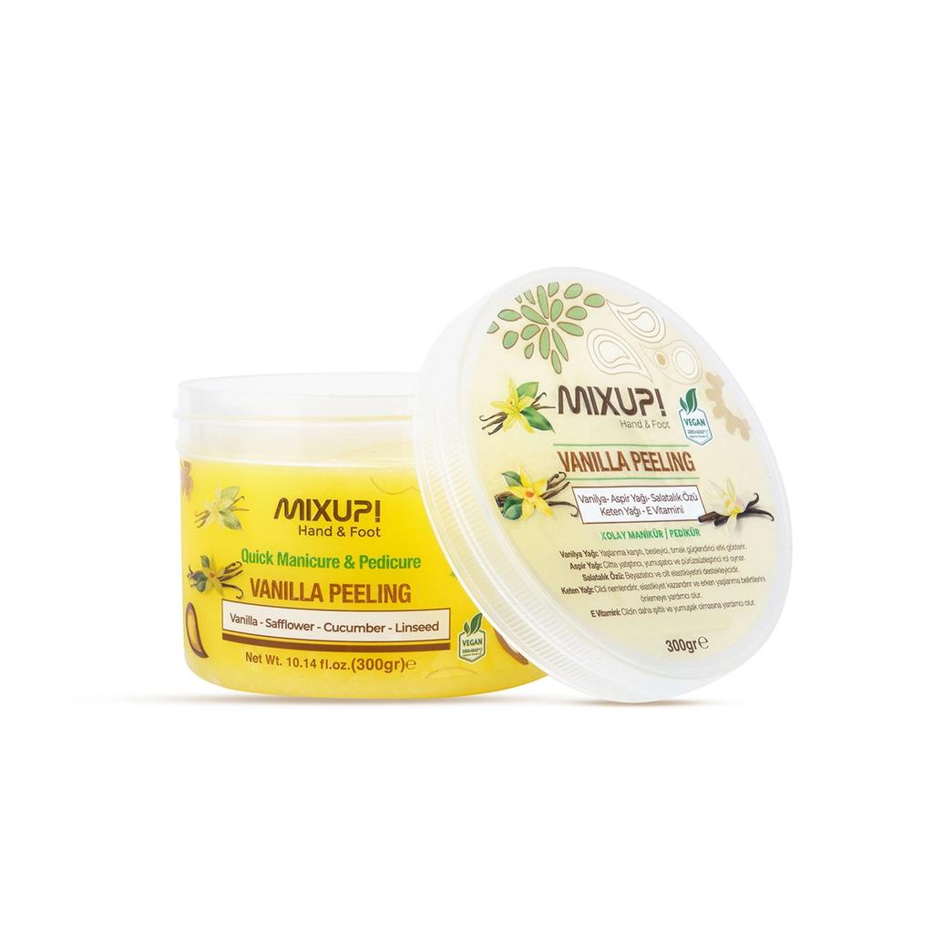 Mixup Vanilla Hand & Foot Cuticle Peeling Scrub 300g