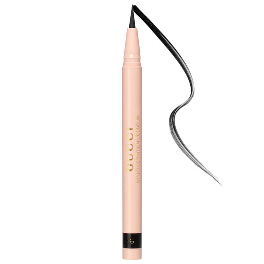 Gucci Beauty Stylo Définition Waterproof Liquid Eyeliner - Precise, Long-Lasting, Chemical-Free Eve Black Shade