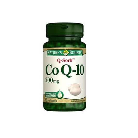 Nature's Bounty Coenzyme Q-10 200 mg - Antioxidant Support & Energy Production