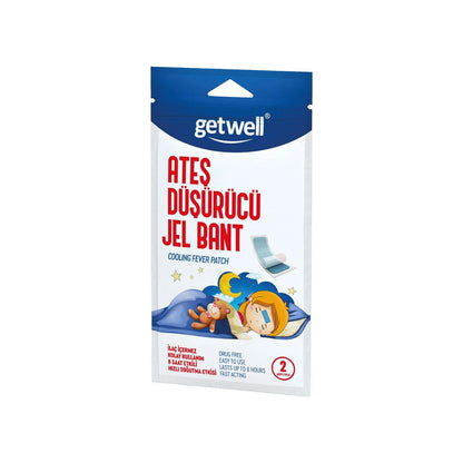 Getwell Cooling Patch for Fever Relief 1 Count