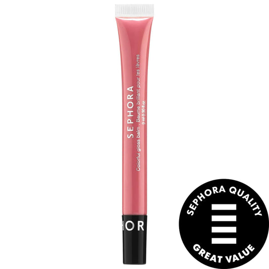 Sephora Lip Gloss Balm: Moisturizing, Non-Sticky, Paraben-Free Tinted Lip Care with Mango & Grapeseed Oils