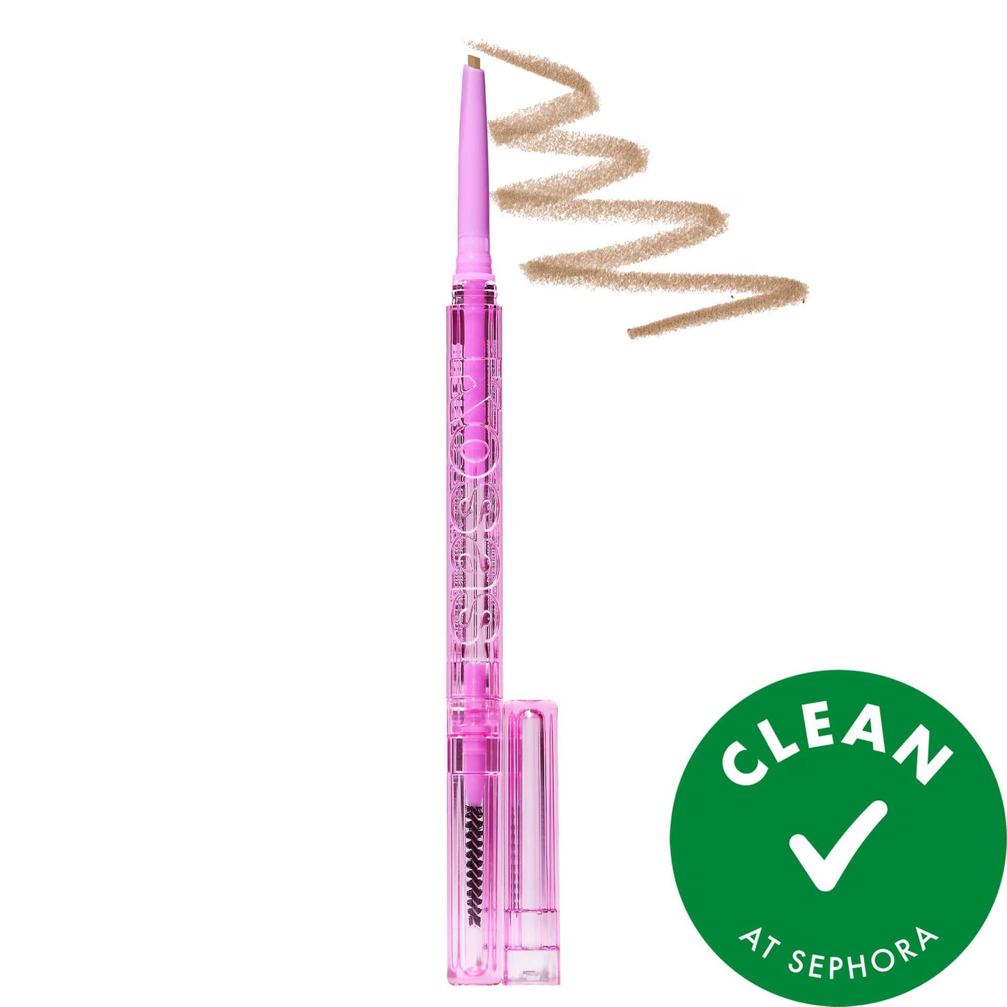 Brow Pop: Dual-Action Eyebrow Pencil - Fill, Shape & Define for a Natural, Long-Lasting Look - Vegan & Cruelty-Free