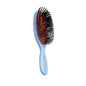 Mason Pearson Mason Pearson Pocket Child Bristle CB4 Blue Hair Brush for Kids - Gentle Detangling, Portable Design