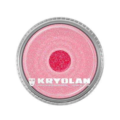 Kryolan Polyester Glimmer Fine Pastel Red Glitter 4g