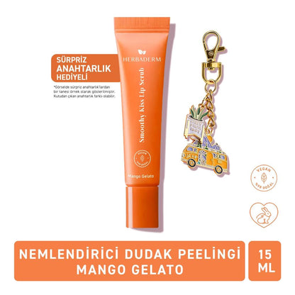 Herbaderm Mango Lip Scrub Exfoliating Balm 15 ml