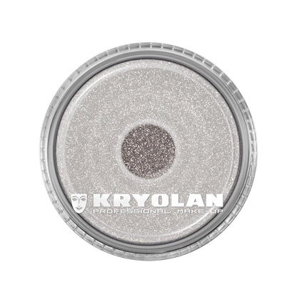 Kryolan Polyester Glimmer Fine Silver Glitter 4g
