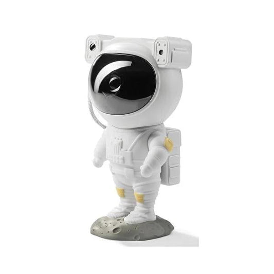 Ideenwelt Astronaut Projector Lamp - Galaxy Starry Night Light with Moon Projection & Remote Control - USB Powered Space Themed Lighting for Kids Room Decor