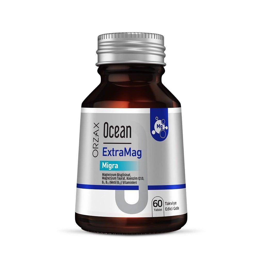 Ocean Extramag Migra Magnesium Supplement 60 Tablets