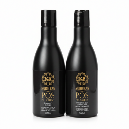 KB Moroccan Pos Progress Kit Argan Oil Infused Hair Revitalization Duo