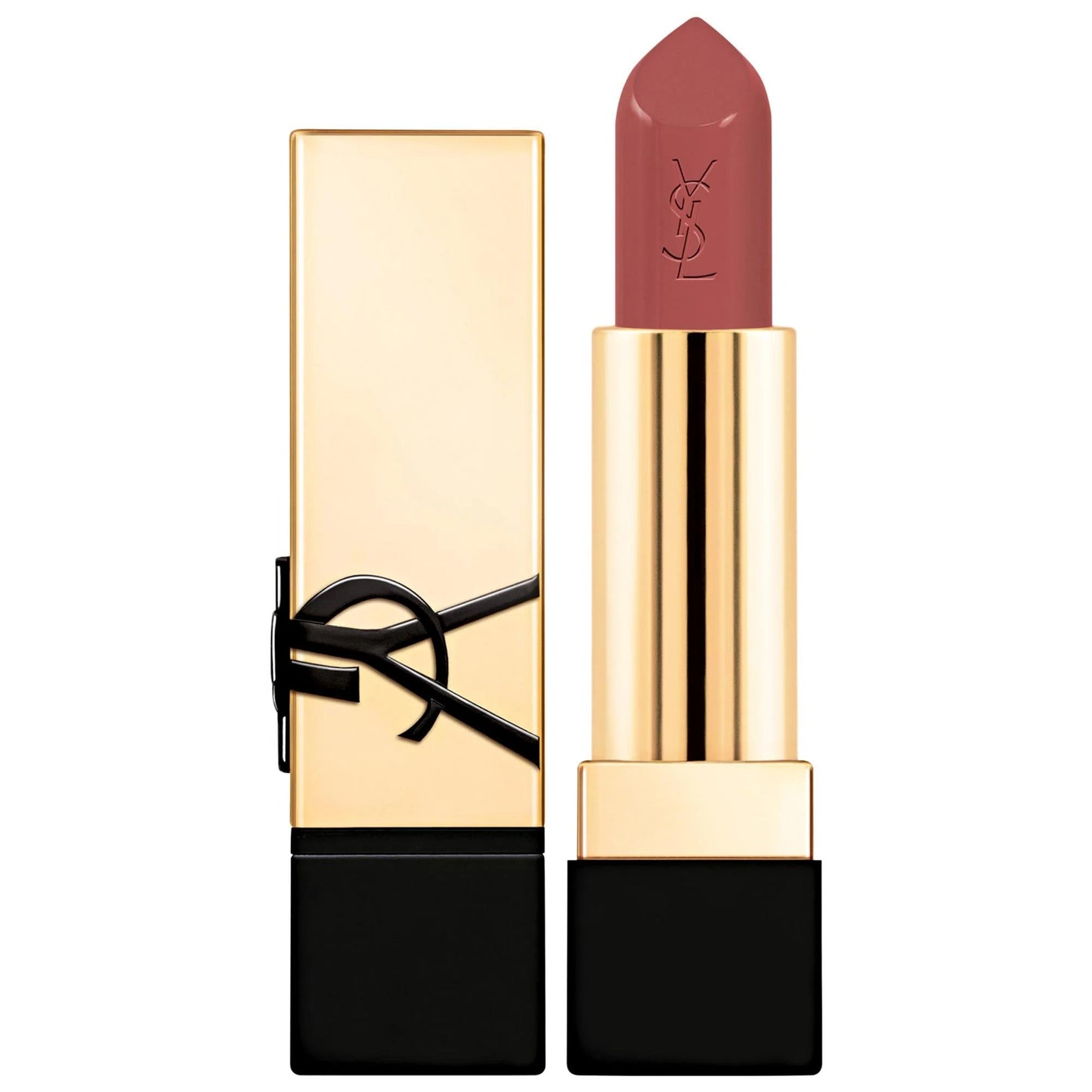 Rouge Pur Couture Luxurious Vegan Satin Lipstick with Ceramides - Long-Lasting Moisturizing Lip Color