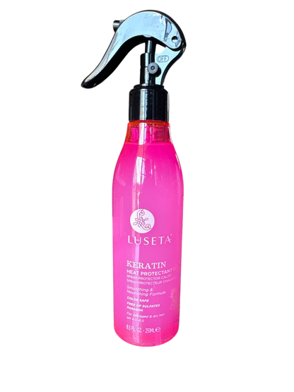 Luseta Keratin Heat Protectant Spray For Damaged & Dry Hair 8.5fl.oz 251ml