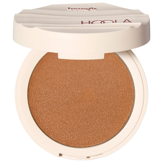 Benefit Cosmetics Hoola Wave Cream Bronzer Balm: Natural, Buildable, Moisturizing Soft Matte Bronzer for a Long-Lasting, Beachy Bronze