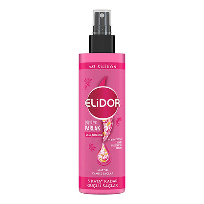 Elidor Superblend Hair Care Leave-In Conditioner - Silicone-Free, Coconut Oil, UV Protection - 6.76 fl oz