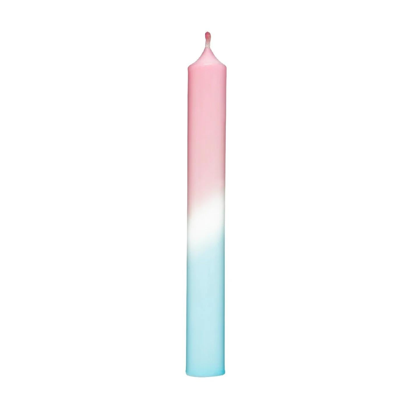 Rubinlicht Batik Pastel Taper Candle 1 Piece