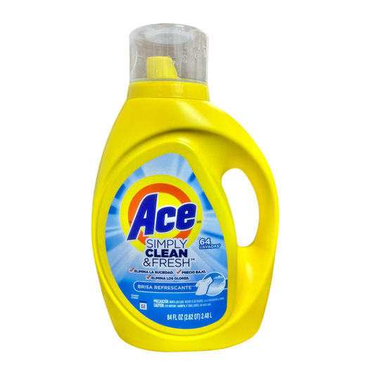 Ace Liquid Laundry Detergent Simply Brisa Refrescante (84 oz)