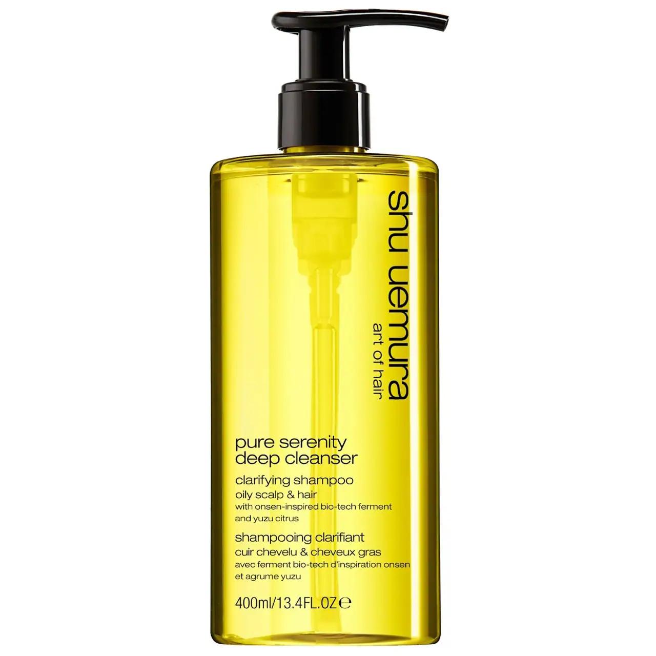 Pure Serenity: Clarifying Shampoo for Oily Scalp & Hair - Deep Cleanse, Oil Control, Yuzu Citrus & Japanese Onsen - Paraben-Free