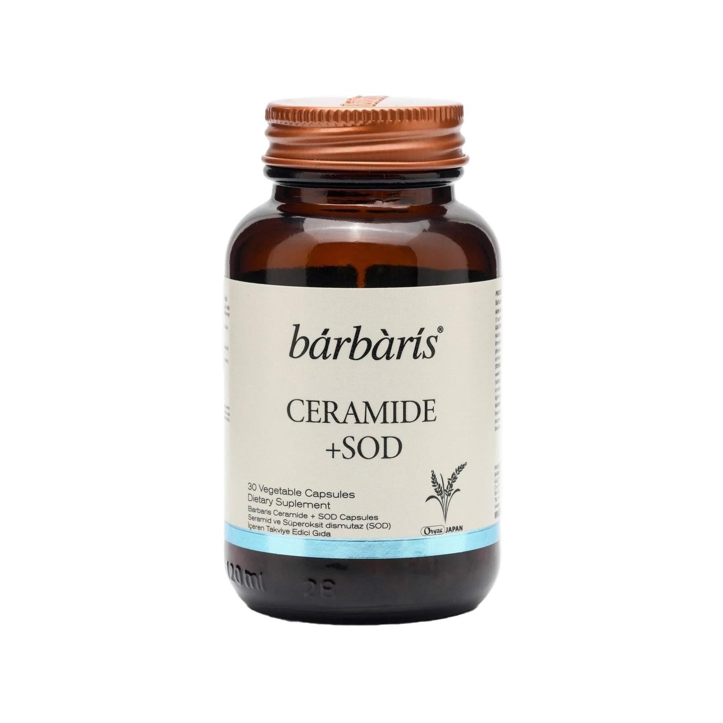 Barbaris Ceramide + SOD Dietary Supplement 30 Capsules