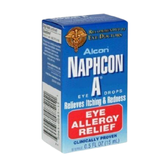 Alcon Naphcon A Antihistamine Eye Drops (0.5 oz)