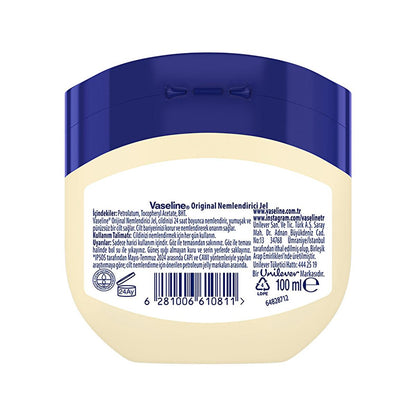 Vaseline Original Moisturizing Jelly - 24 Hour Hydration for Dry Skin, Hypoallergenic & Dermatologist-Recommended