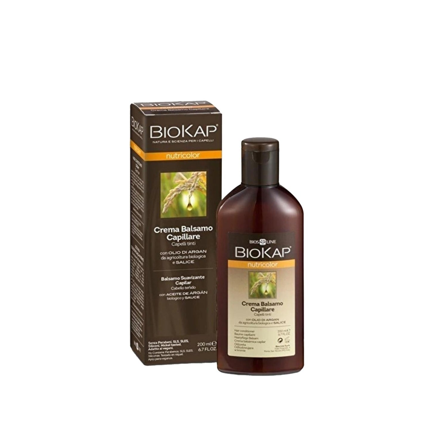 Biokap Nutricolor Conditioner for Color-Treated Hair 200 ml