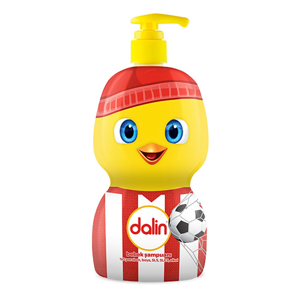 Dalin Gentle Baby Shampoo with Fun Designs - Hypoallergenic & Dermatologically Tested, 16.91 fl oz
