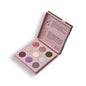 9-Color Eyeshadow Palette - Lilac Vegan Eyeshadow Palette with Organic St. John's Wort - Sustainable Packaging