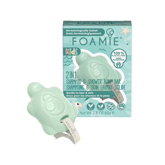 Foamie Kids 2-in-1 Mango Hair and Body Soap - Gentle, Convenient, and Fun for Children