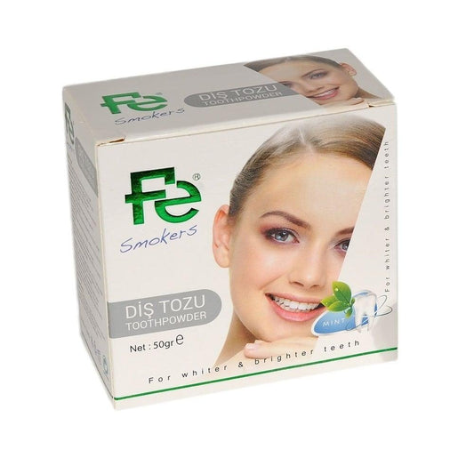 Fe Di_ Tozu Smokers Tooth Powder for Smokers - 50g Teeth Whitening Oral Care