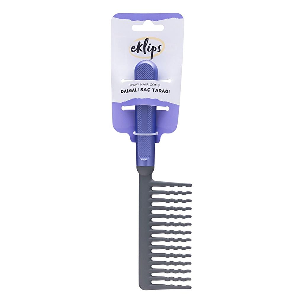 Eklips Wavy Hair Comb for Gentle Detangling