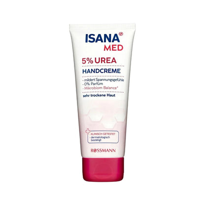 Isana Med Urea & Cica Moisturizing Hand Cream for Dry Skin 100ml