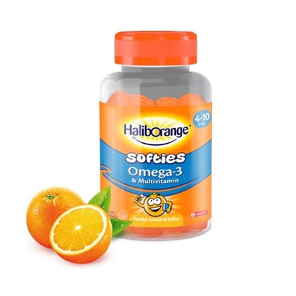 Haliborange Softies Omega-3 & Multivitamin Chews 60 Count