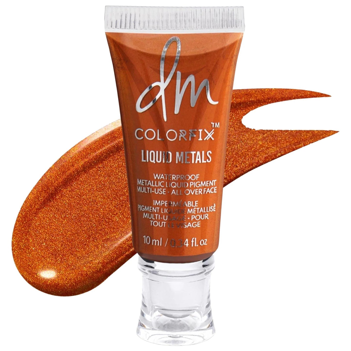 Colorfix Multi-Use Eye, Cheek & Lip Waterproof Liquid Pigment - Long-Lasting, Vegan Makeup for Eyes, Cheeks, Lips