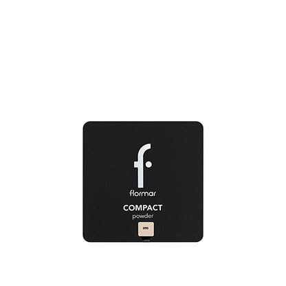 Flormar Compact Powder 090 Medium Rose - Matte Finish, High Coverage Makeup