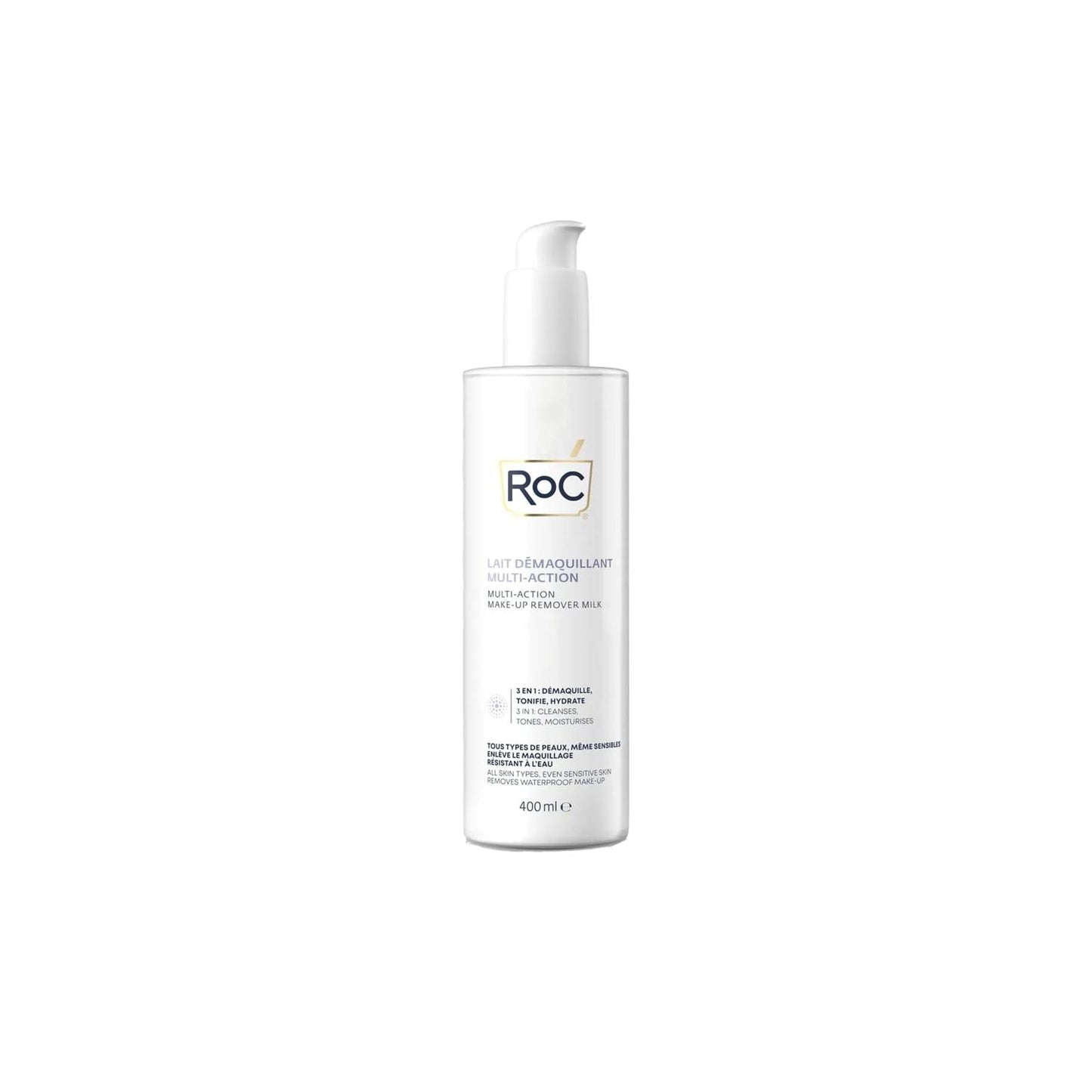 RoC 3-in-1 Cleansing Milk & Makeup Remover 400 ml