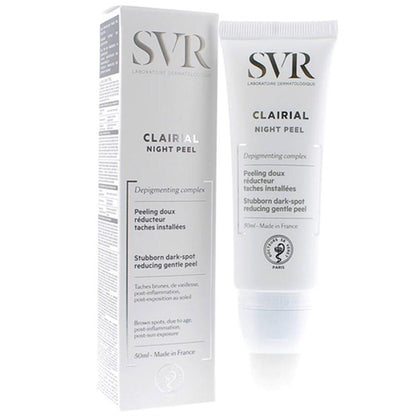 SVR Clairial Night Peel Cream - Hyperpigmentation Treatment with Niacinamide & Citric Acid
