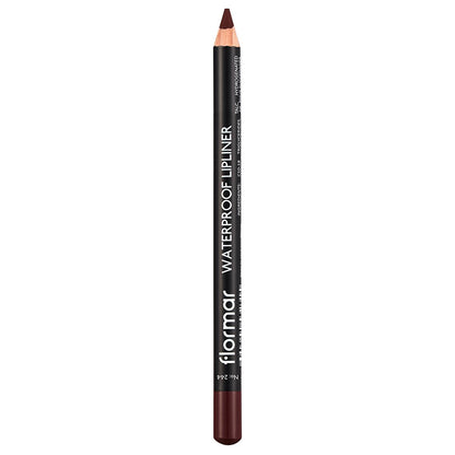 Flormar Waterproof Matte Lip Liner - 244 Chocolate Fondue - High Pigment, Long-Lasting, Smudge-Proof Lip Contour Pencil