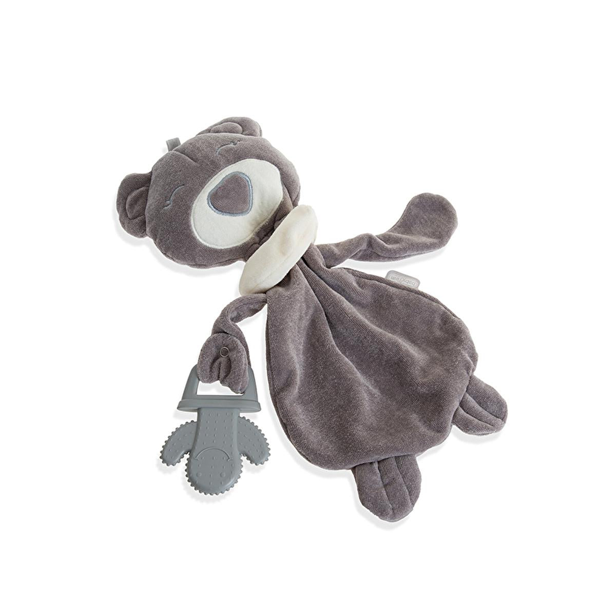 Babyjem Soft Teething Toy with Sleep Companion - Comforting Teddy Bear for Newborns & Infants, Machine Washable, Teething Relief